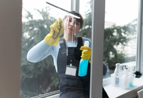 Nettoyage de vitres intérieures et extérieures à Cronce